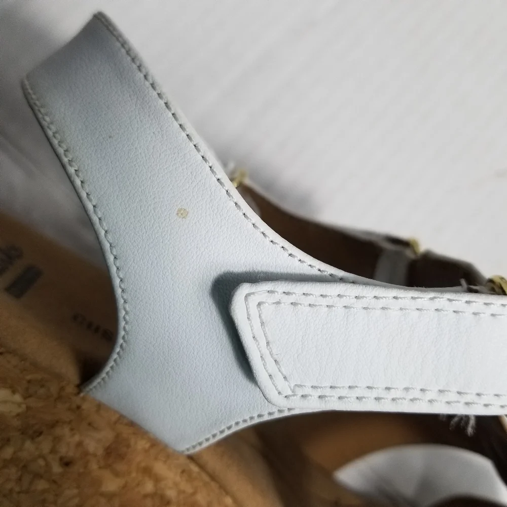 CLARKS COLLECTIONS SOFT CUSHION  WOMEN'S WEDGES SIZE 10